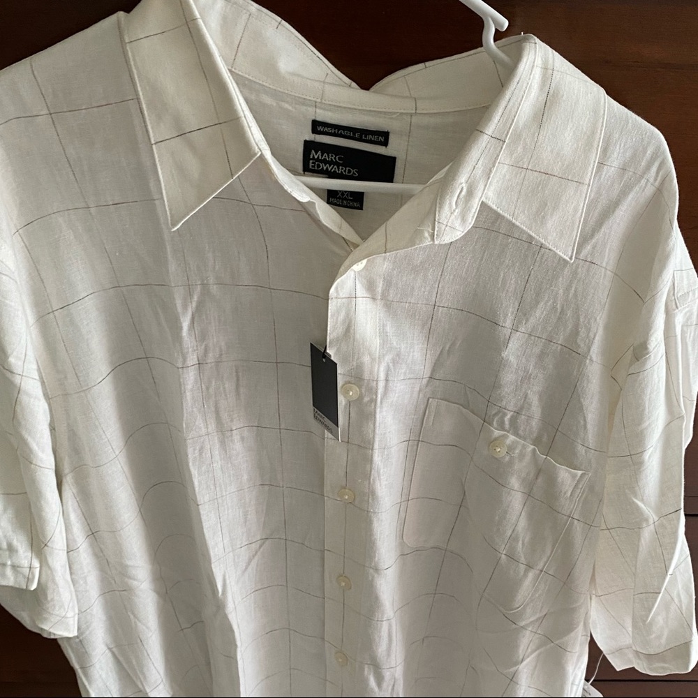 Marc Edwards button down top NWT